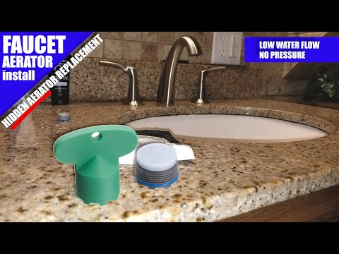 How to remove and clean a faucet aerator - Kohler aerator removal