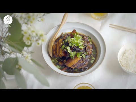 【穀雨】梅干菜燒肉｜Steamed Pork With Preserved Vegetables｜Hakka cuisine recipe｜4K 【Cooking ASMR】