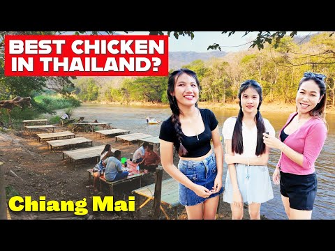 Best Black Pepper Chicken in Thailand? Secret Location River Picnic - Mae Hong Son Loop Road Trip