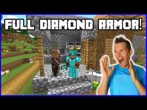 I Found Diamonds For Full Set Of Diamond Armor!!!