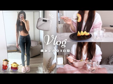 【3日間】新年早々色々あって痩せました💫病み上がりの食事vlog🍽🎀