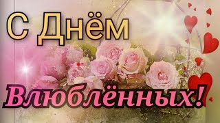 САМОЕ КРАСИВОЕ ПОЗДРАВЛЕНИЕ С ДНЕМ ВСЕХ ВЛЮБЛЕННЫХ, С 14 ФЕВРАЛЯ! СТИХиЯ