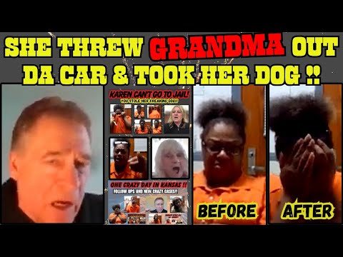 She Threw Grandma From The Car..Took her dog AND Thinks She Can Get Bond!!  Judge Thinks Otherwise!