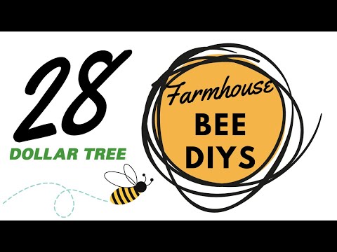 28 GENIUS DOLLAR TREE DIY Crafts for BEE LOVERS