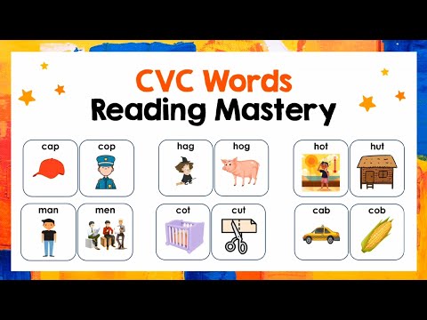 Short Vowels Reading Practice | CVC  words