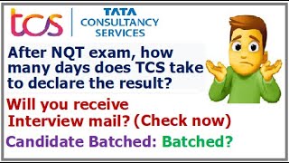 TCS NQT exam result date? How to check your Interview status? Login and check now! Rejection mail?