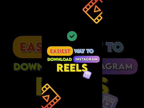 Easiest Way to Download Instagram Reels 🚀🔥 #shorts #instagram #techhacks #reelsdownload #tricks