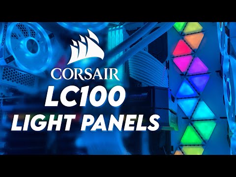 Corsair iCUE LC100 Lighting Panels | Unboxing & Review