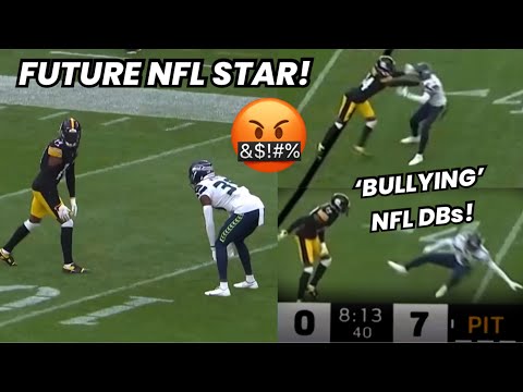 George Pickens NFL DEBUT 🤬 & ‘BULLYING’ NFL DBs! (Seahawks vs Steelers Preseason highlights) 2022