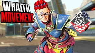 WRAITH MOVEMENT 50 KILLS IN TWO GAMES (Apex Legends Gameplay)