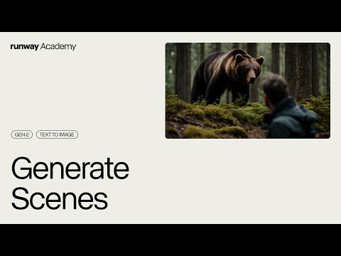 Generate Scenes | Runway Academy