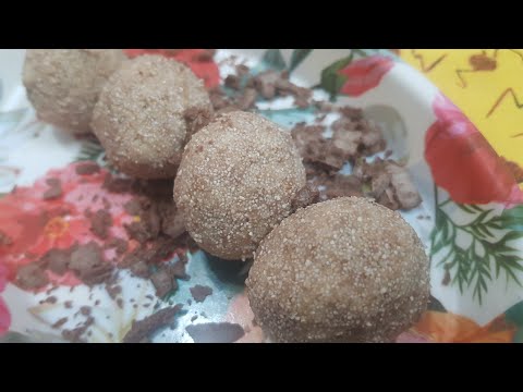 Choclate Rava laddo | Meenus kitchen |