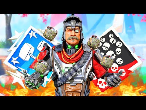 AMAZING FUSE 47 KILLS AND 9000 DAMAGE IN TWO GAMES (Apex Legends Gameplay)