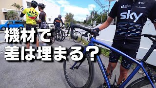 カーボンディープリムホイールだと高校生に付いていける？ロードバイク TREK Emonda ALR5