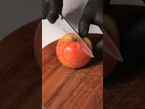 Best Way To Cut An Apple #shorts #ASMR