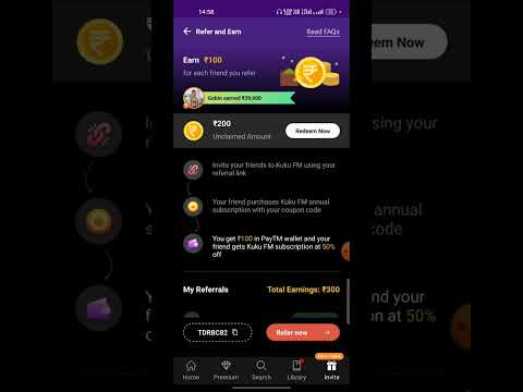 1 Refer = ₹100😱 No KYC No Taks 2023 New Earning App 🥳 | Best Self Earning App 2023 Today #shorts