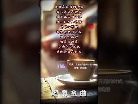 【黃曉君~當月亮升起的時候】懷舊老歌推薦 | 經典老歌 | Best Old Songs of Wong Shiau Chuen