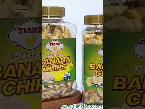 Go Bananas for Our Irresistible Banana Chips! 🍌✨Tianz Food Factory #bananachips #fruits #banana