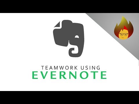 TEAMWORK using Evernote | EVERNOTE PC