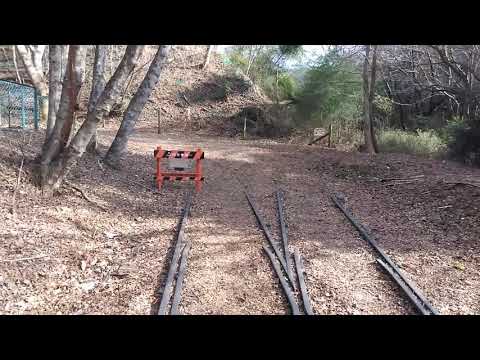 井川湖畔遊歩道（大井川鐡道廃線小路）その1　堂平駅跡