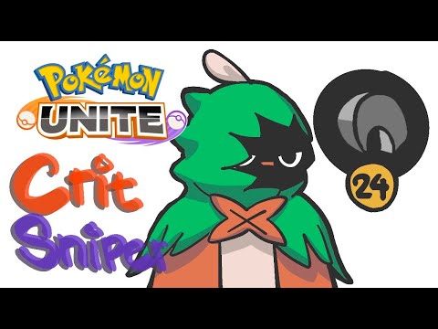 Decidueye sniper kritikal menembus rank expert | pokemon unite