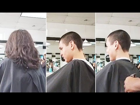 Hair Transformation | Head Shave! Long Hair to Minimalist Buzz cut