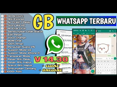 Update WhatsApp GB Terbaru Terbaik 2023 | GB WhatsApp Terbaru V 14.30 | Wa Mod Anti Blokir Terbaru!!