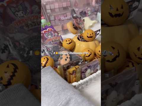 ハロウィンお菓子収納🎃‎🤍 #halloween #お菓子収納#ASMR#雰囲気#ハロウィン#お菓子#収納