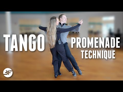 American Tango Promenade Position Technique