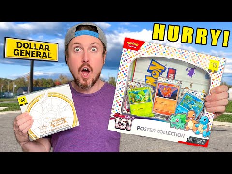 Dollar General's SECRET Pokemon Card Sale, DON'T WAIT! (Pokemon 151)