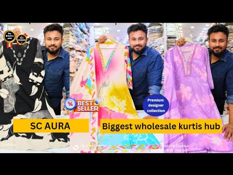 Sc Aura Kurtis | Biggest Manufacturer of India | kurti | Wholesale kurti | Designer Kurti wholesale