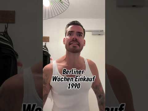 Berliner Wocheneinkauf 1990 vs 2024. #1990vs2024 #berlin #berlinerdialekt #inflation #witzigevideos