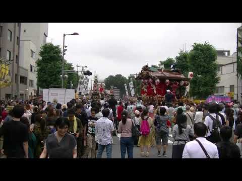 熊谷うちわ祭　２０１９年　巡行祭　行宮参り