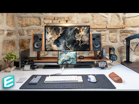 Office Desk Setup Tour 2024 - My ULTIMATE Creator's Desk