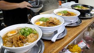 殺到注文ラーメン炒飯を高速ワンオペ調理！１日２５０人が来店する徳島ラーメン屋