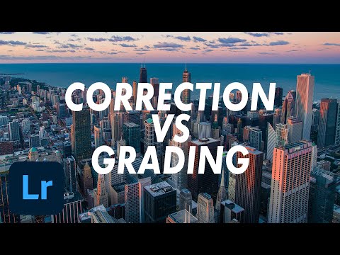 What is Color Grading vs Color Correction in Adobe Lightroom