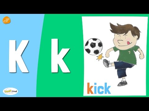 Letter K Practice | Phonics and Vocabulary | Think Read Write | ELF Learning