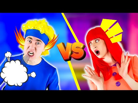 Pink vs Blue Challenge Song 💖💙 | Who Will Win? | Pikojam Kids Song