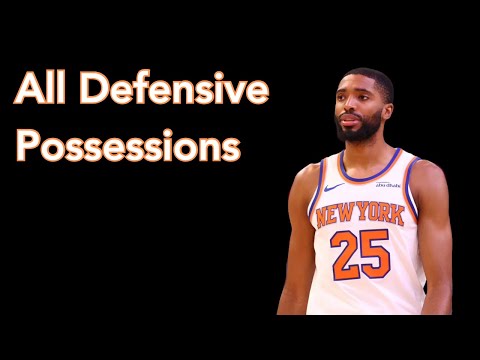 All Mikal Defensive Possessions vs Pelicans