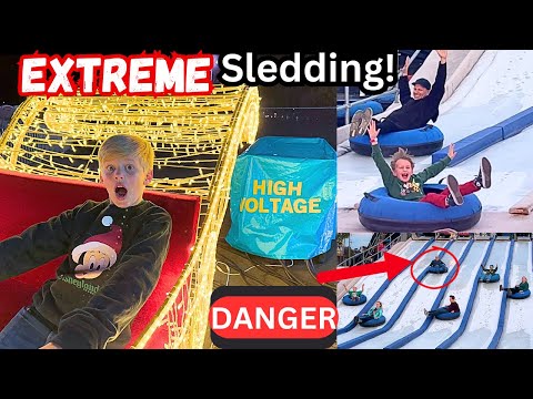 Crazy Sledding & Snow Party! Winterfest 2024❄️