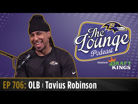 Tavius Robinson Joins The Lounge | Baltimore Ravens