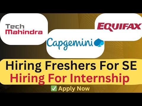 Tech Mahindra & Capgemini Biggest Hiring | BE/Btech/BCA/MSC | Batch 2023,2024,2025