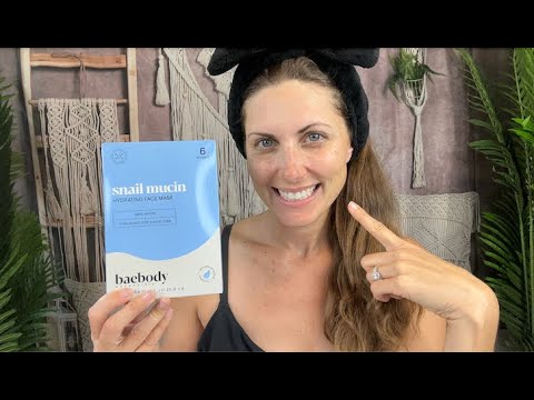 Baebody Snail Mucin Mask: Secret to Hydrated Softer Youthful Skin?