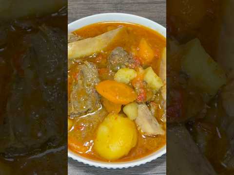 Fall/winter beef stew recipe! You'll love it😍 #beefribs #beefstew #winterrecipe #fallrecipe