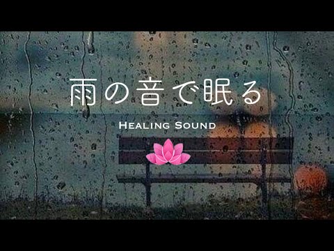 【癒しの音】雨の音で眠る｜雨・雷・トタンの音｜穏やかな眠りを誘う｜自然の音のみの瞑想にも🧘‍♀️✨