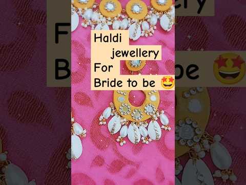 New haldi jewellery 💥 #shorts#shortvideo #shortfeed #fashion #wedding#bridetobe #viral