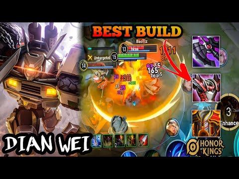 Dian Wei Best Build Honor of kings