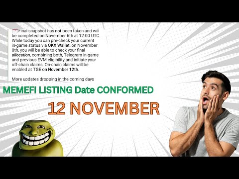 Memefi listing Date | Memefi New Update Today | Memefi New Update | @OnlineEarnings.