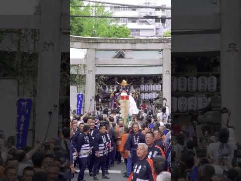 【下谷神社大祭】木遣り／宮出し　令和６年５月12日（日）6：15～