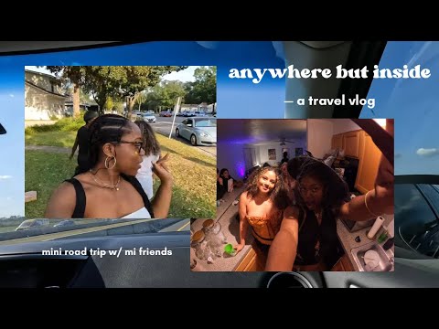 i'm back, let's go on a trip  #roadtrip  #seniorszn #blackgirlvlogger